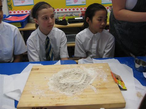 Mrs Scobies Grade 5 Class Making Naan Bread