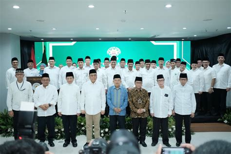 Pimpinan Dewan Masjid Indonesia Dilantik Ini Struktur