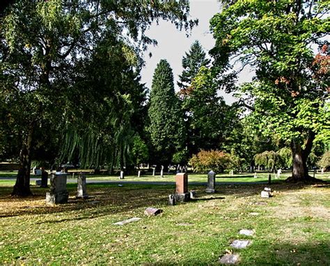 Lone Fir Cemetery Another View Of The Cemetery Almost No Flickr