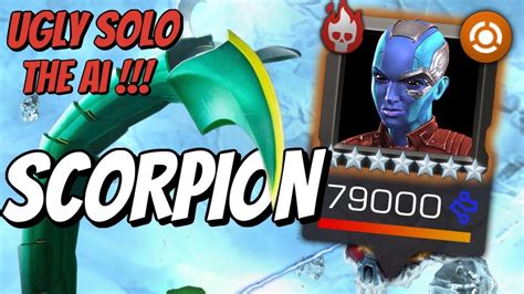 Woe Challenge With Scorpion Vs Nebula Marvel Contest Of Champions Youtube