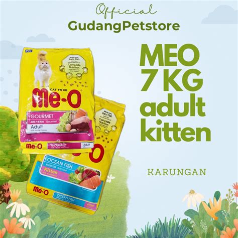 Jual MEO DRY FOOD 7 KG MEO 7KG Makanan Kucing Premium Shopee Indonesia