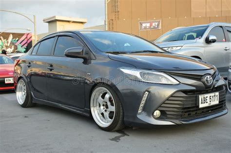 Toyota Vios At Sneaky Mods Car Meet In Paranaque Philippines Editorial