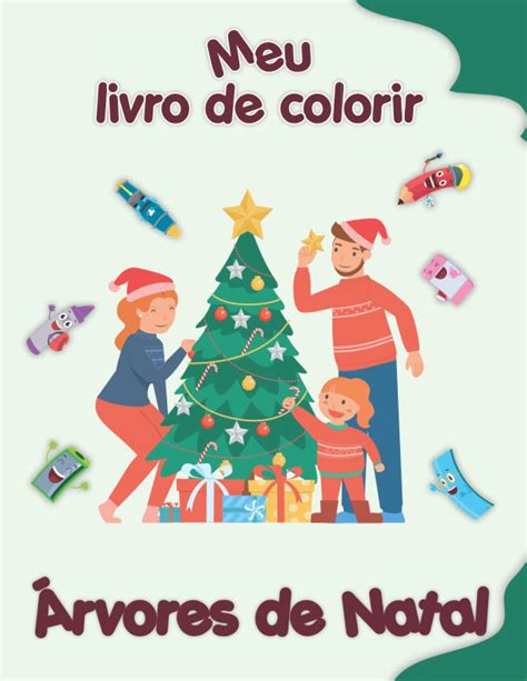 Buy Meu Livro De Colorir Sobre Rvores De Natal Desenhos Para Colorir