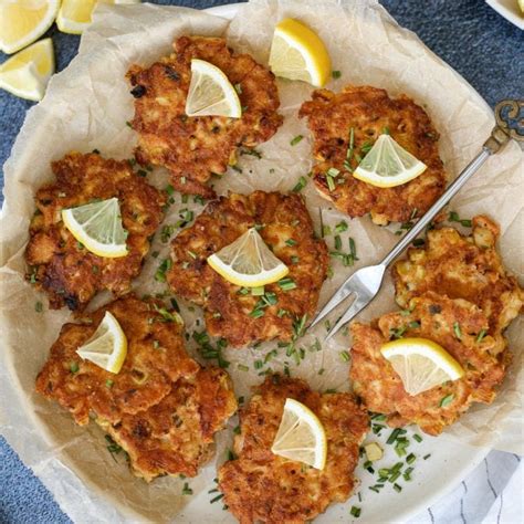 Cheesy Chicken and Corn Fritters - Healthyish Foods