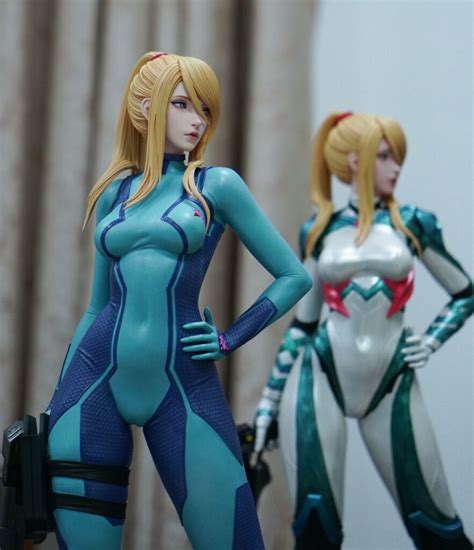 Metroid Samus Aran Resin Statue Von Creation Studio