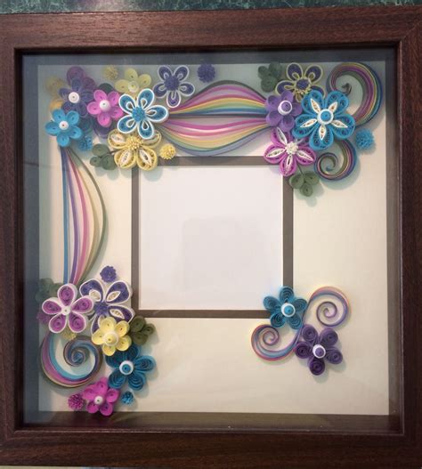 Quilled Shadow Box Frame By Ginny Huff Quilling Designs Quilling