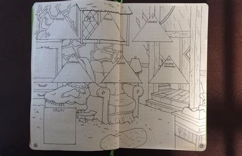 gravity falls weekly spread  days   week   caesar cipher