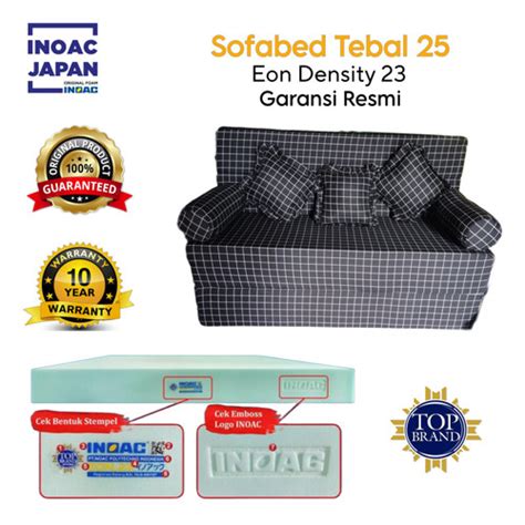 Jual Sofabed Inoac Tebal Busa Eon Density Garansi Resmi Kota