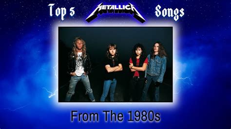 Jump In The Fire! My Top 5 1980s Metallica Songs - YouTube