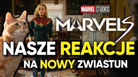 MARVELS Nasze Reakcje Na Nowy Zwiastun YouTube