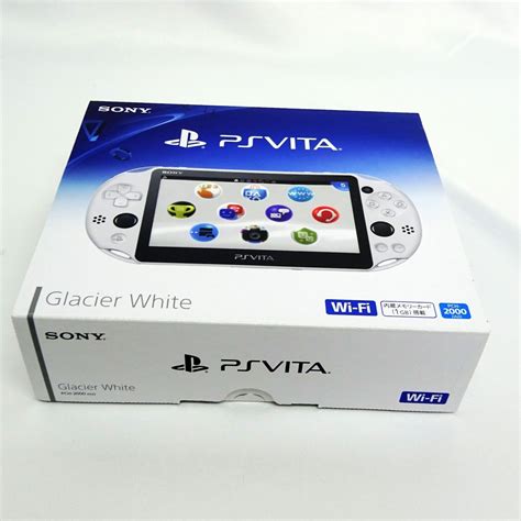 Sony Playstation Vita Wi Fi Model Glacier White Pch Za Ps Vita