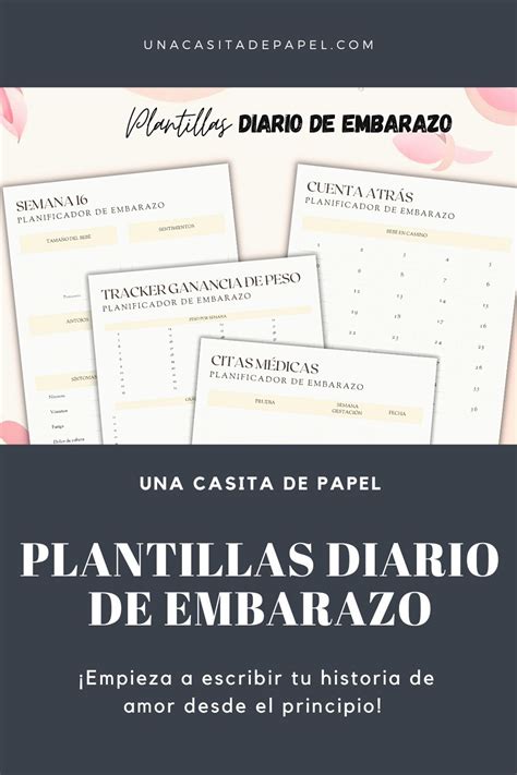 🎁 Imprimibles Gratis Plantillas Diario De Embarazo Gratis Para Imprimir⁠ ¡descarga Gratis