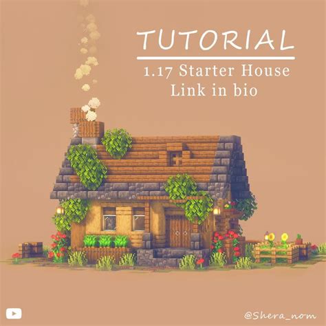 Minecraft 1 17 Cute Starter House Tutorial 3 Easy Artofit