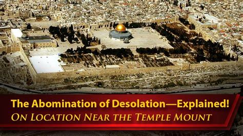 Abomination of Desolation : Third Temple, Great Tribulation, Armageddon ...