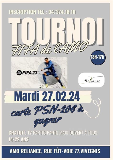 Tournoi Fifa Amo Reliance