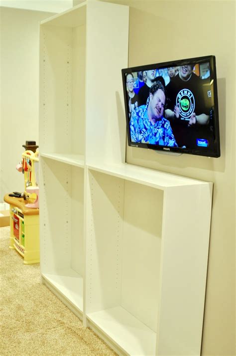 Ikea Billy Entertainment Center Hack Do It Yourself