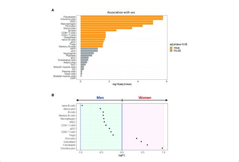 Enrichment Analysis Of Sex Specific Cell Types In Stenotic Aortic Download Scientific Diagram