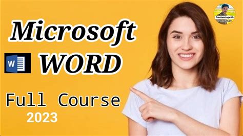 Microsoft Word Full Course 2023 Part 2 YouTube