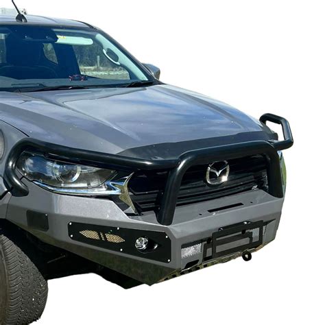 Mazda Bt 50 Tf 2020 Current Triple Hoop Bc Products Bull Bar Offroadlife4x4 Bringing