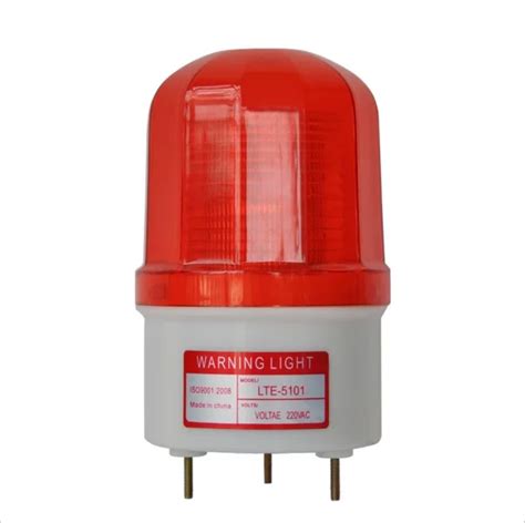 LTE 5101 DC12V 24V AC220V 380V Flashing Warning Lamp Alarm Fireman