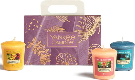 Yankee Candle The Last Paradise 3 bougies votives parfumées Idéal