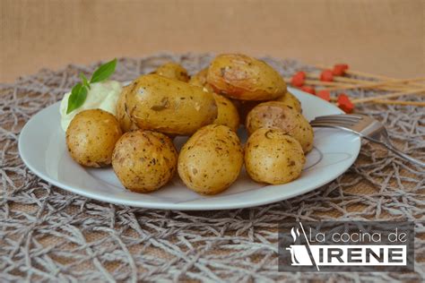 Patatas Asadas Al Romero La Cocina De Irene