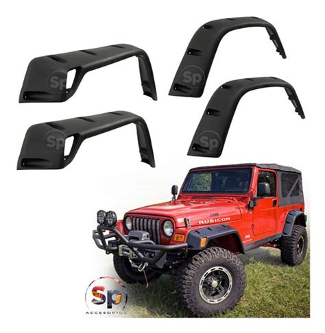 Cantoneras Jeep Wrangler Tj 2000 Abs Sahara Rubicon Nuevo Meses Sin