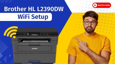 How To Do Brother HL L2390DW WiFi Setup Printer Tales YouTube