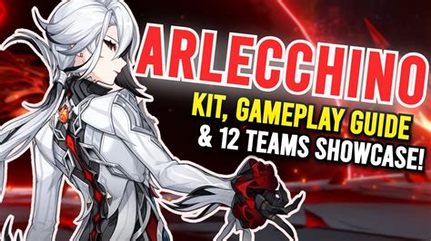 Arlecchino Guide Gameplay And Team Showcase Genshin Impact 4 6 YouTube