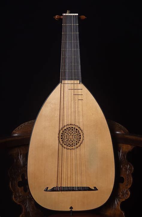 Professional Course Renaissance Lute Fritz Ober Reverb