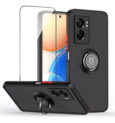 Funda Uso Rudo Anillo Soporte Comp Para Oppo Realme Mica Cuotas Sin