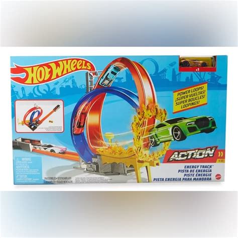 Hot Wheels Toys Nwt Hot Wheels Action Energy Trackpower Loops Track Set Poshmark