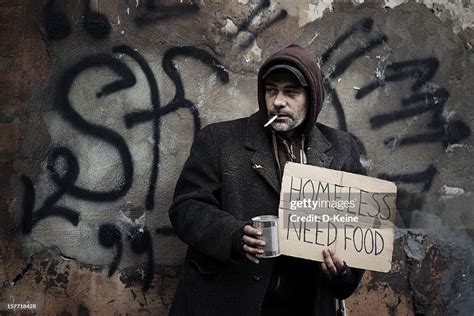 Homeless Man High Res Stock Photo Getty Images