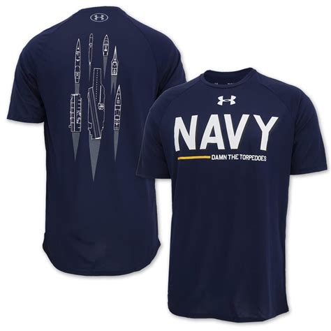 Navy Under Armour Rivalry Ship T Shirt Navy Gear Navy Football