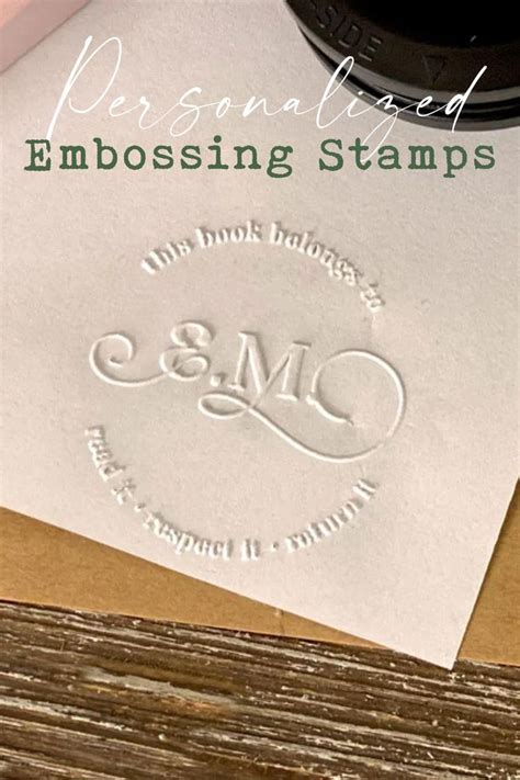 Personalized Embossing Stamps For Wedding Invitations In