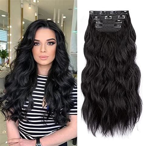 Amazon Clip In Hair Extensions Dowugie Hair Extensions Clip Ins