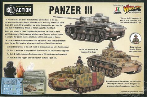 Bolt Action Panzer III Strefamarzen Pl