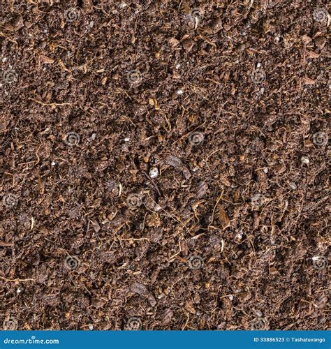 Seamless Texture Of Brown Soil. Stock Photos - Image: 33886523