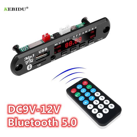 Купить Портативное аудио и видео KEBIDU 9V 12V MP3 WMA Decoder Board