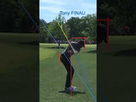 TONY FINAU IRON SWING SLOW MOTION DTL HOUSTON OPEN 2024 Golfswing