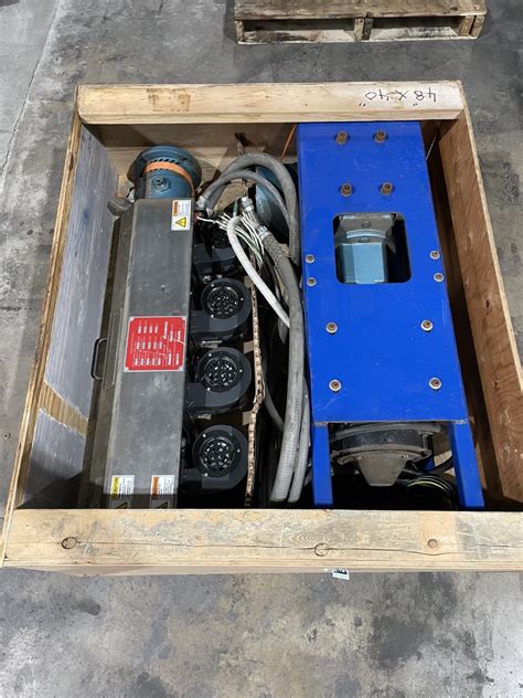 125 Davis Standard 301 Barrel Feed Throat Gearbox And Motor