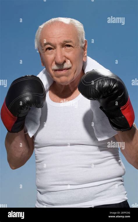 Elderly boxing glove hi-res stock photography and images - Alamy