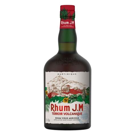 Rhum Vieux Agricole AOC Martinique Terroir Volcanique RHUM JM La