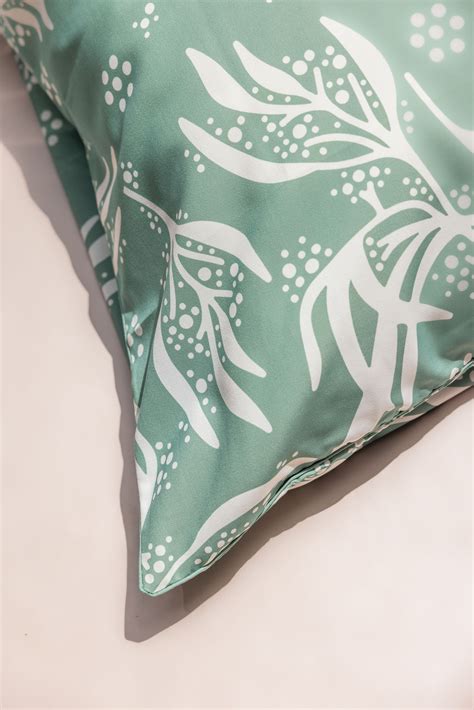 Green Wattle Outdoor Cushion Cover Emro Designs