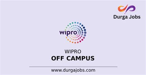 Wipro Off Campus Drive 2024 For Associate In Gurugram