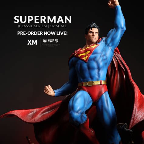 Superman Classic Series Sixth Scale Statue | XM STUDIOS