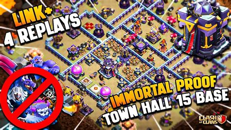 Immortal New Th Base Link Replays Only Star Town Hall Coc