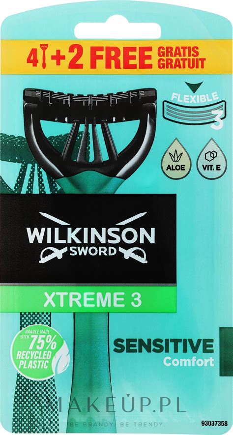 Wilkinson Sword Xtreme 3 Sensitive Jednorazowe Maszynki Do Golenia 4