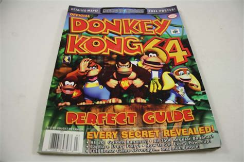 Official Donkey Kong 64 Perfect Guide Versus Books