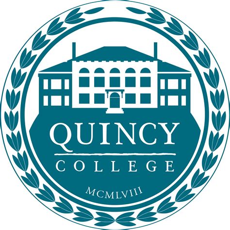 Quincy College Seal Blue Fill Quincy College